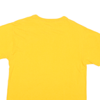 CHAMPION Mens Yellow Valparaiso Football Graphic T-Shirt M Short Sleeve Crew