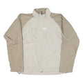 HELLY HANSEN Mens Beige & Cream Jacket M Nylon Plain Zip Casual Outdoor