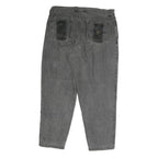 ROSI JEANS Mens Loose Grey Denim W38 L32 Casual Cotton Zip