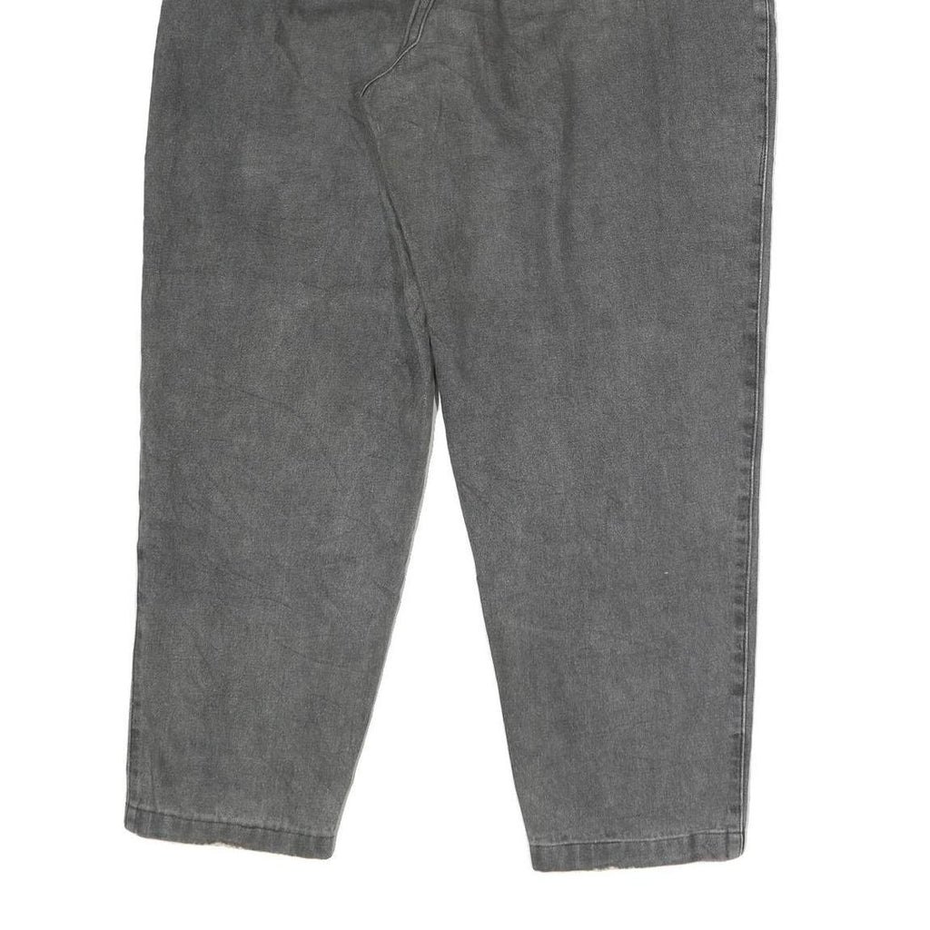 ROSI JEANS Mens Loose Grey Denim W38 L32 Casual Cotton Zip