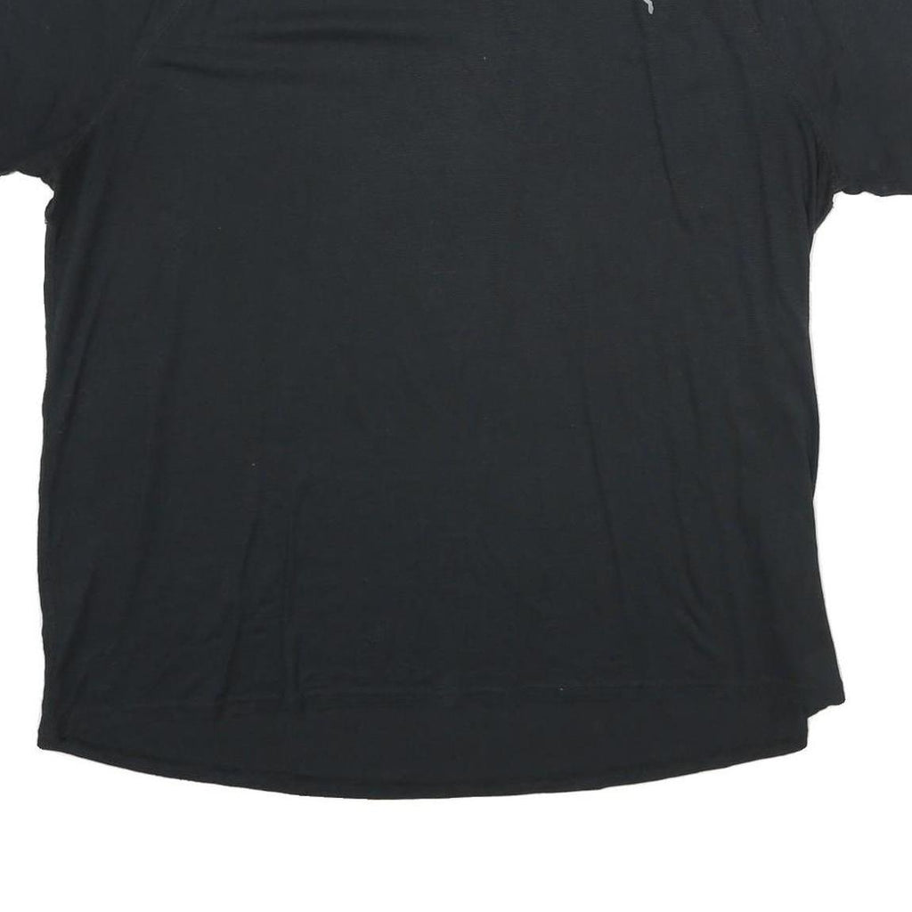 PUMA Mens Black Grey Logo Graphic T-Shirt 2XL Short Sleeve Crew Neck Casual