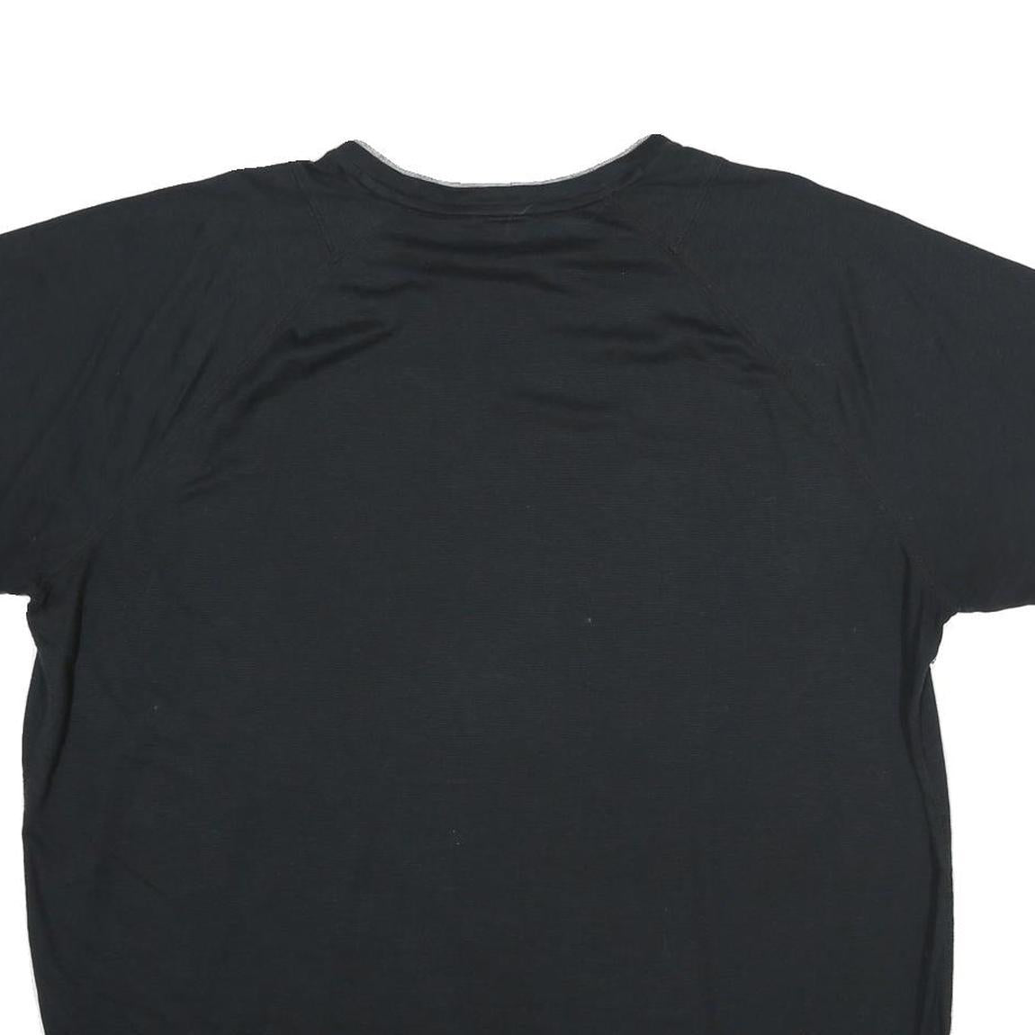 PUMA Mens Black Grey Logo Graphic T-Shirt 2XL Short Sleeve Crew Neck Casual