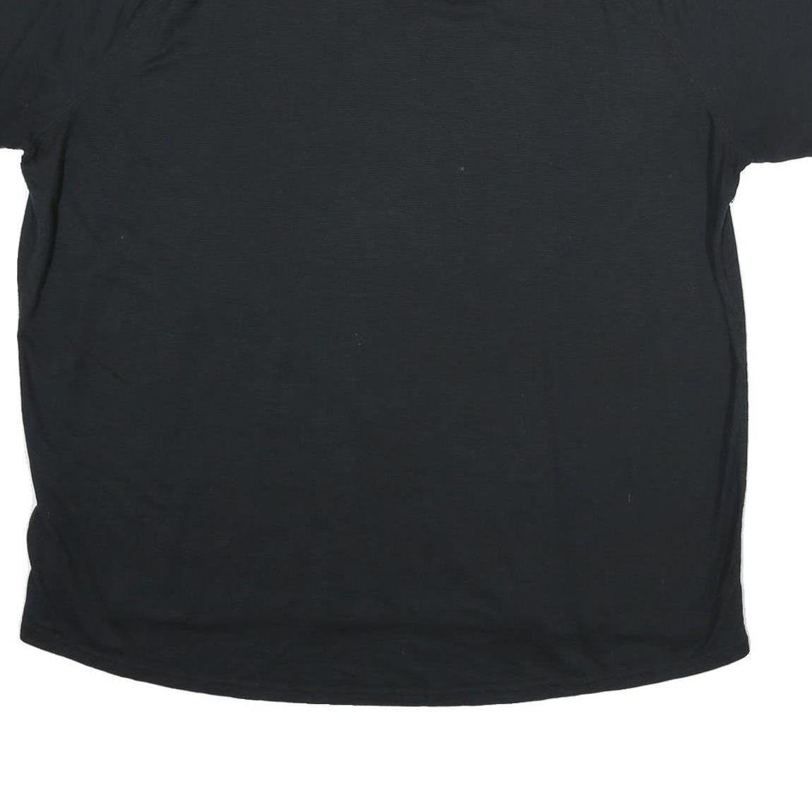 PUMA Mens Black Grey Logo Graphic T-Shirt 2XL Short Sleeve Crew Neck Casual