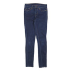 LEVI'S Womens Jeans Blue Slim Skinny Denim Medium W26 L32 Classic Fit Zip