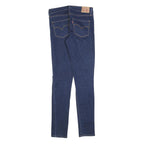 LEVI'S Womens Jeans Blue Slim Skinny Denim Medium W26 L32 Classic Fit Zip