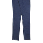 LEVI'S Womens Jeans Blue Slim Skinny Denim Medium W26 L32 Classic Fit Zip