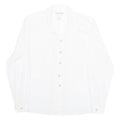 CHRISTIE & JILL Womens Blouse White Collared Long Sleeve M