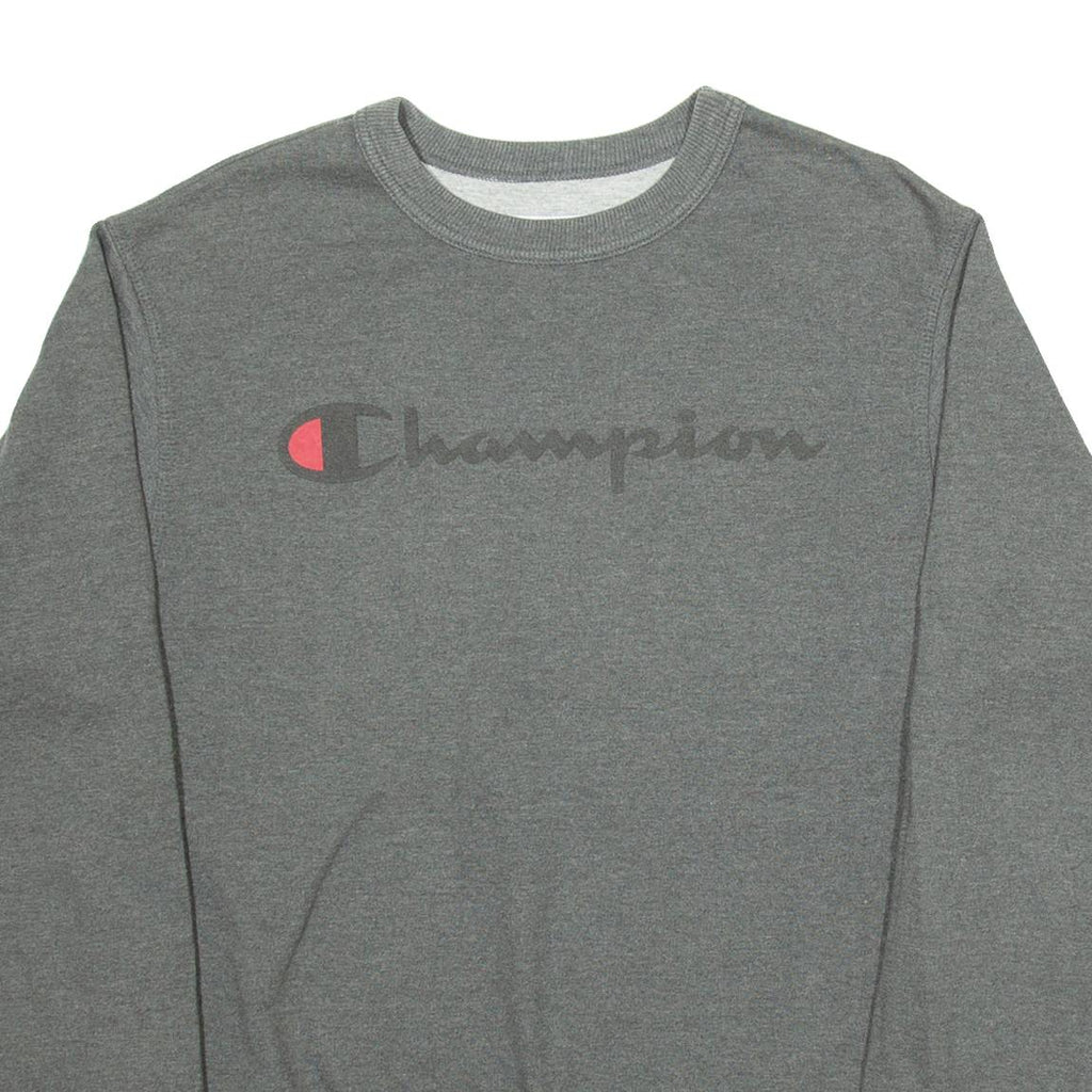 CHAMPION Mens Sweatshirt Grey S