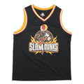 DISNEY Mens Black Mickey Basketball Slam Dunks T-Shirt Sleeveless V-Neck