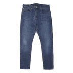 LEVI'S 512 BIG E Mens Jeans Blue Regular Skinny Denim Medium W34 L28 Button