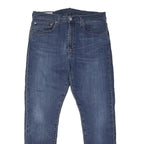 LEVI'S 512 BIG E Mens Jeans Blue Regular Skinny Denim Medium W34 L28 Button