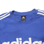 ADIDAS AIBL 90s Mens Blue Cotton Blend Sweatshirt L Long Sleeve Crew Neck