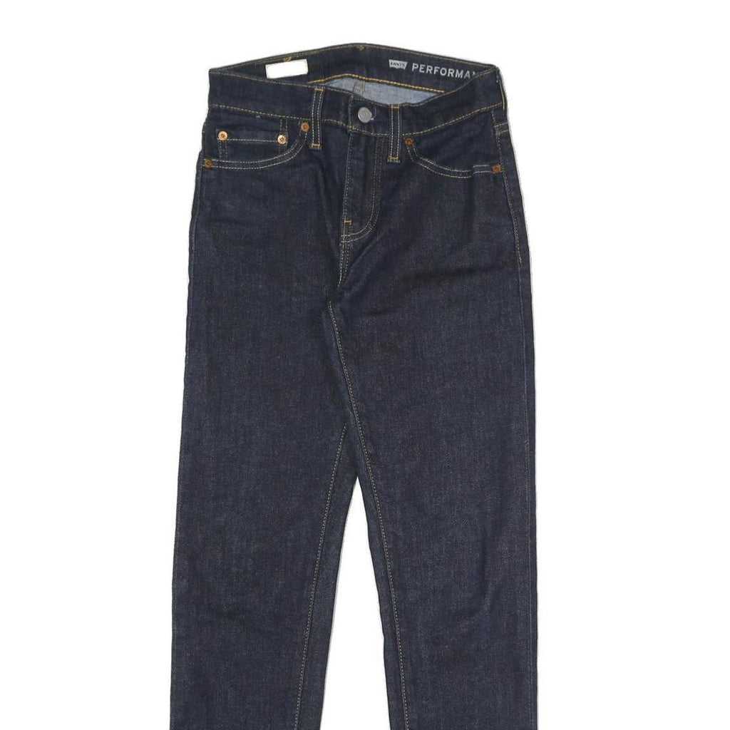 LEVI'S 512 Tapered Mens Jeans Blue Slim Tapered Denim Dark W26 L29 Classic