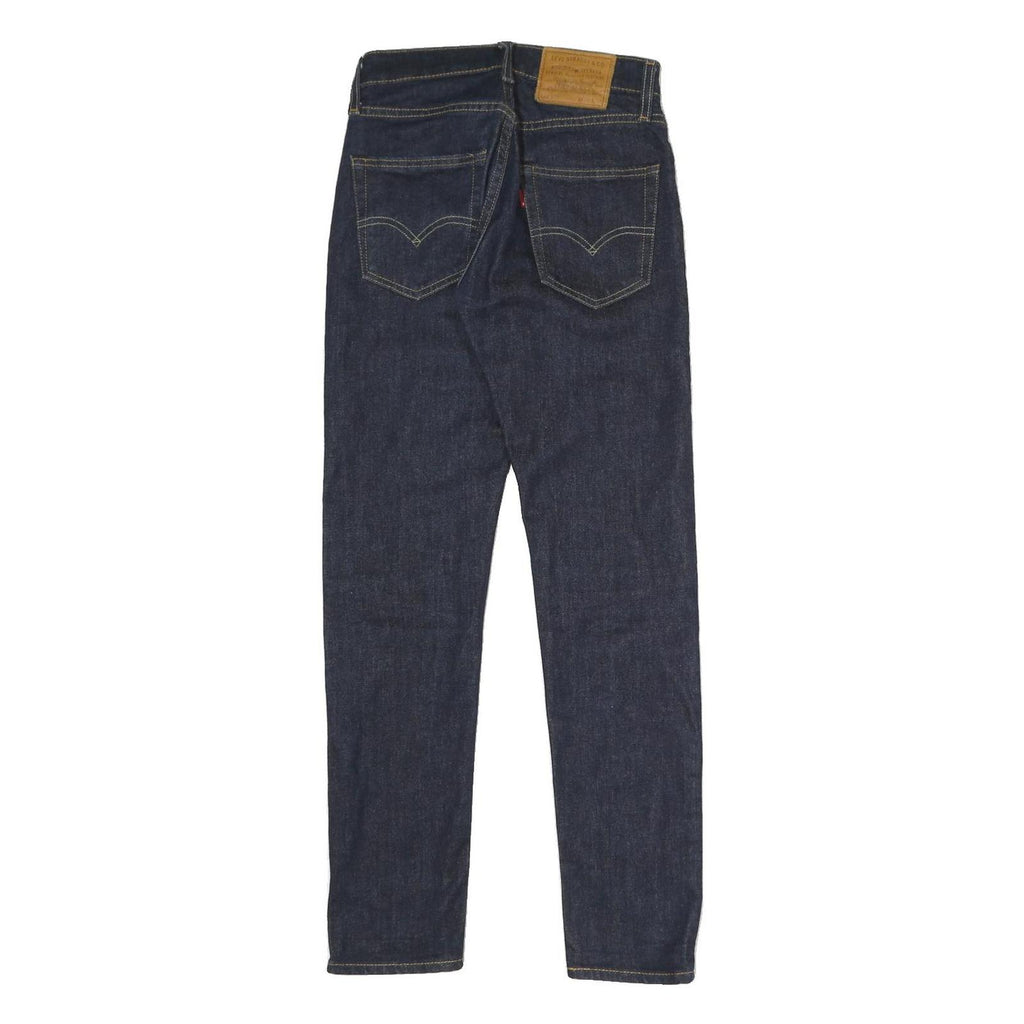 LEVI'S 512 Tapered Mens Jeans Blue Slim Tapered Denim Dark W26 L29 Classic