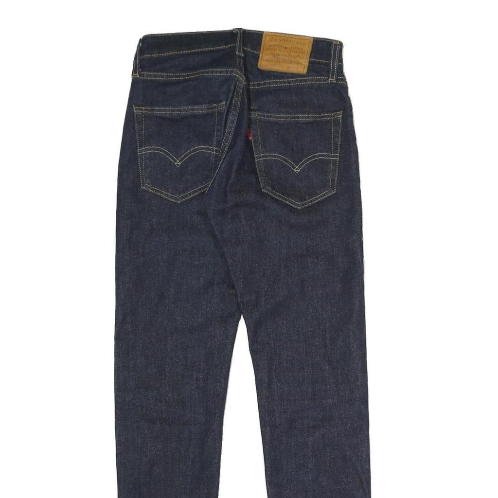 LEVI'S 512 Tapered Mens Jeans Blue Slim Tapered Denim Dark W26 L29 Classic