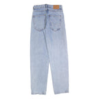 KARL KANI Womens Regular Fit Blue Denim Jeans W26 L32 Classic Cotton Blend Zip