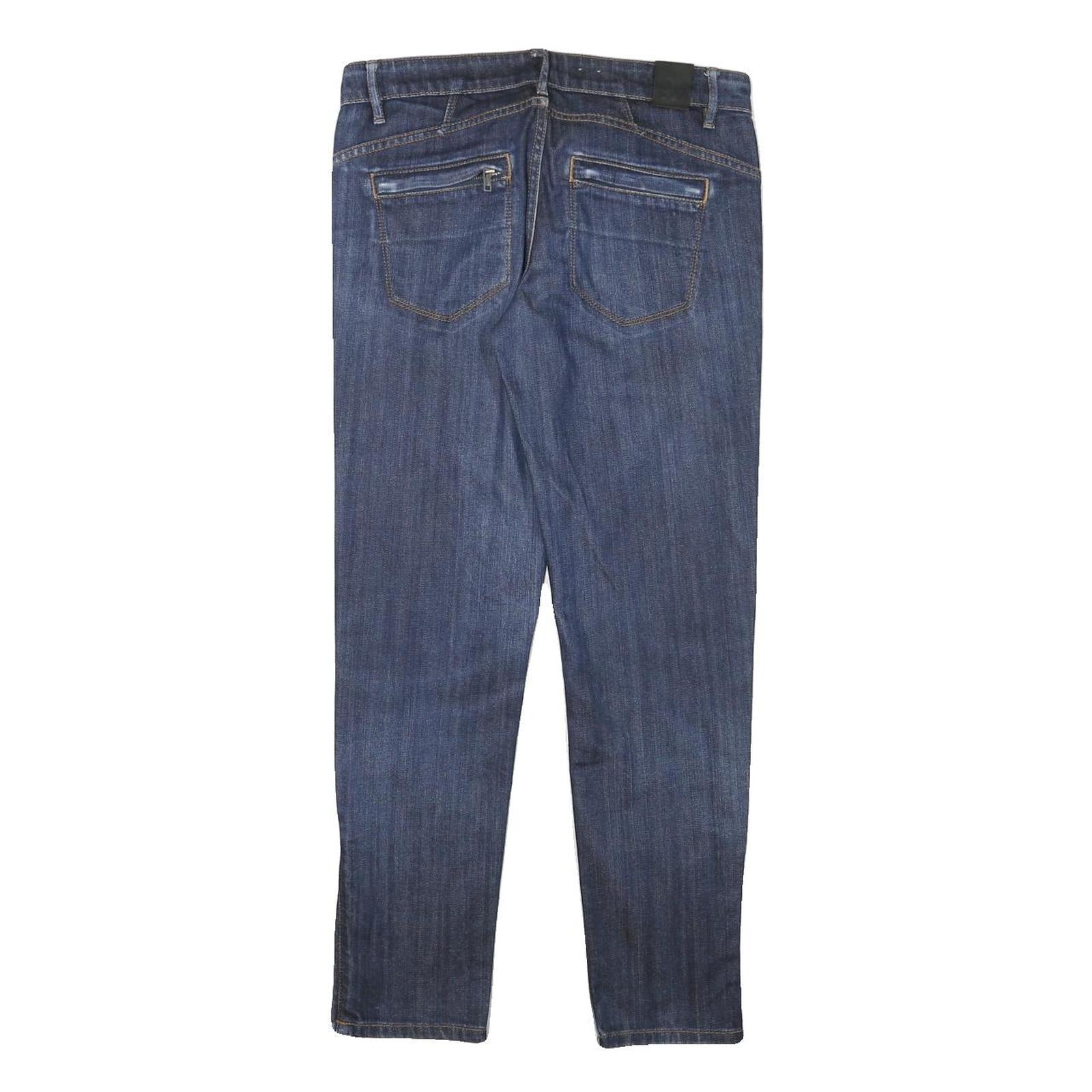 DKNY Womens Jeans Blue Slim Skinny Denim Medium W28 L27 Zip Closure