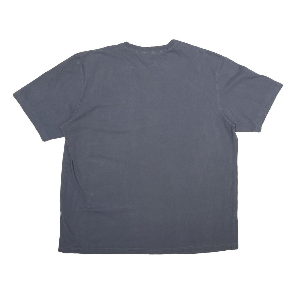 CARHARTT Mens Blue Pocket T-Shirt XL Short Sleeve Crew Neck Cotton Casual Wear