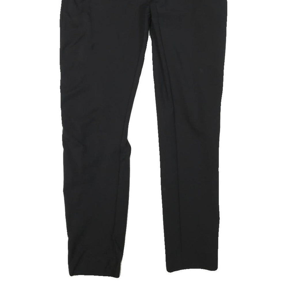 ELISABETTA FRANCHI Womens Black Slim Straight Trousers W28 L27 Polyester Blend