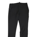 ELISABETTA FRANCHI Womens Black Slim Straight Trousers W28 L27 Polyester Blend