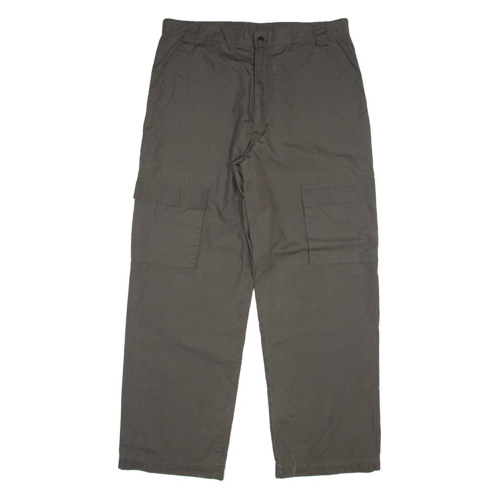 BLACK AND BROWN Mens Track Pants Green Straight XL W26 L32