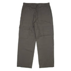 BLACK AND BROWN Mens Track Pants Green Straight XL W26 L32