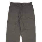 BLACK AND BROWN Mens Track Pants Green Straight XL W26 L32