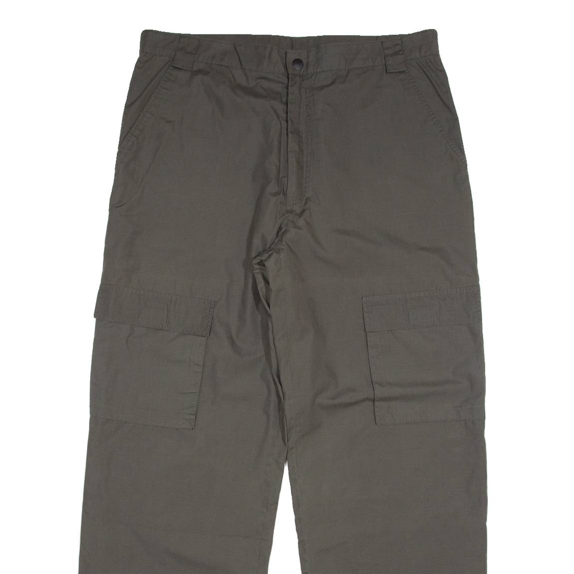 BLACK AND BROWN Mens Track Pants Green Straight XL W26 L32