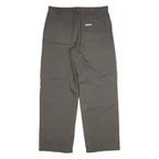 BLACK AND BROWN Mens Track Pants Green Straight XL W26 L32
