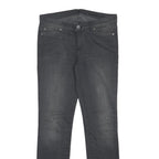 7 FOR ALL MANKIND Womens Slim Skinny Denim Dark W29 L30 Cotton Blend Zip Jeans