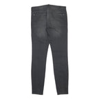 7 FOR ALL MANKIND Womens Slim Skinny Denim Dark W29 L30 Cotton Blend Zip Jeans