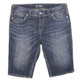 SILVER JEANS CO Womens Shorts Blue Denim Casual M W30 Suki Style