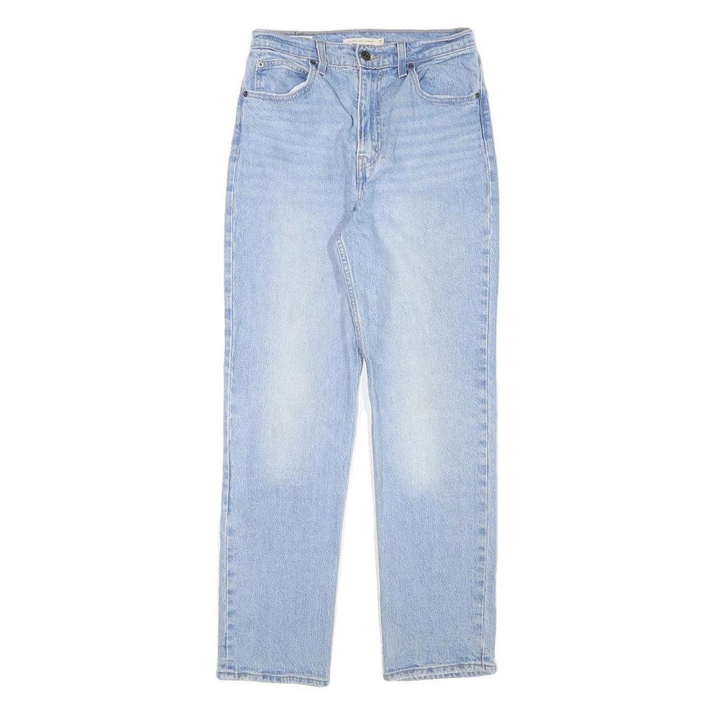 LEVI'S Womens Jeans Blue Regular Straight Denim Light W26 L28 Authentic Classic