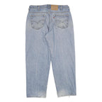 LEVI'S 535 Mens Jeans Blue Loose Straight Denim Light W36 L30 Classic Fit