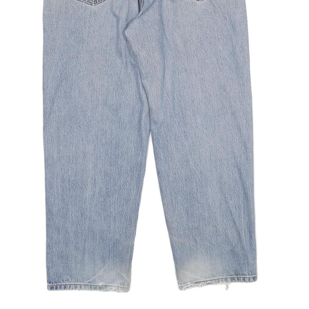 LEVI'S 535 Mens Jeans Blue Loose Straight Denim Light W36 L30 Classic Fit