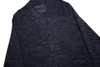 MARC O'POLO Mens Blue Patterned Cardigan Button Up Crew Neck Chunky Knit M