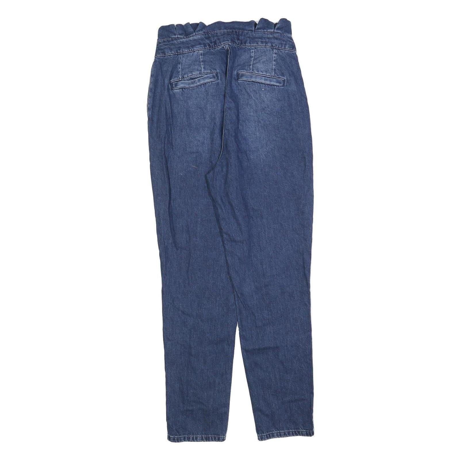 BODEN Womens Jeans Blue Slim Tapered Denim Medium W26 L28 Stylish Buckle