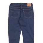 LEVI'S Womens Slim Blue Denim Jeans W28 L27 Classic Zip Cotton Blend Pockets