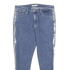 LEVI'S 721 High Rise Skinny Womens Jeans Blue Slim Skinny Denim Light W33 L28