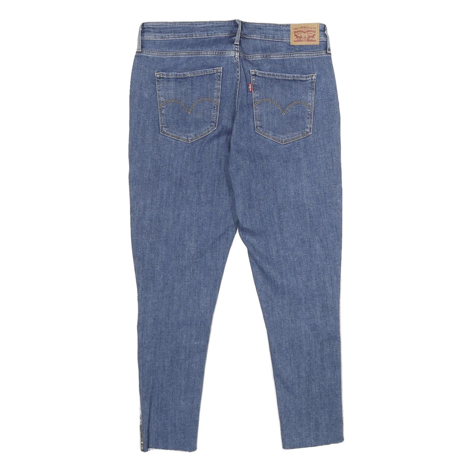 LEVI'S 721 High Rise Skinny Womens Jeans Blue Slim Skinny Denim Light W33 L28