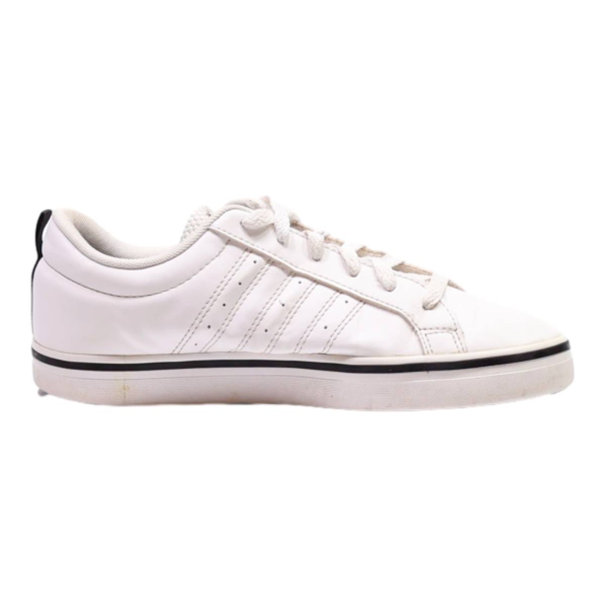 ADIDAS Sneaker Trainers White Leather Mens UK 6