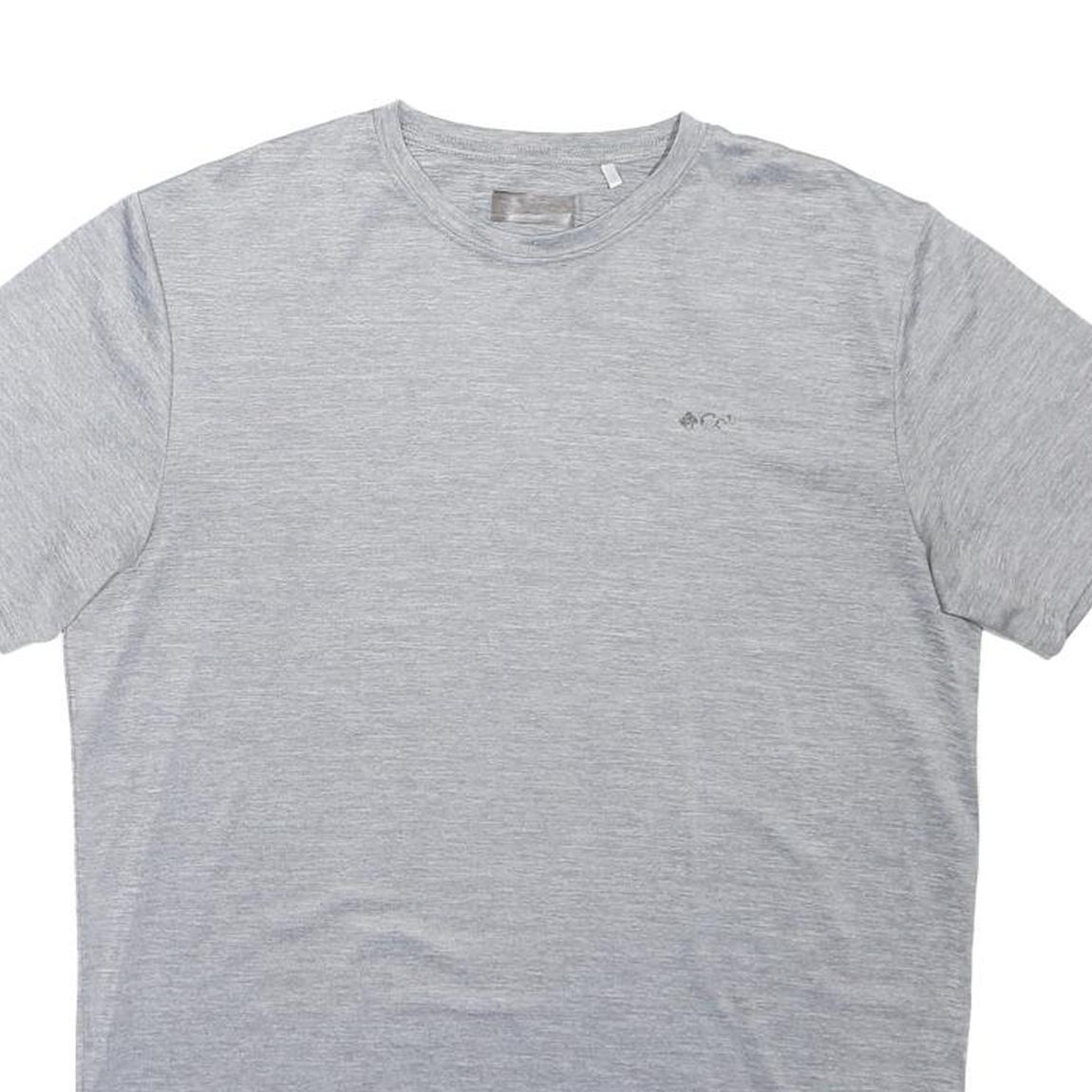 COLUMBIA Mens Grey Crew Neck Short Sleeve T-Shirt M Outdoor Sports Casual