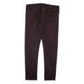 PEPE JEANS Mens Trousers Black Slim Tapered W34 L32