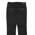 LEVI'S 505 Womens Black Regular Straight Denim W30 L28 Classic Fit Jeans