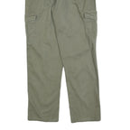 BERNWALT Womens Cotton Blend Green Regular Cargo Trousers W30 L32 Casual