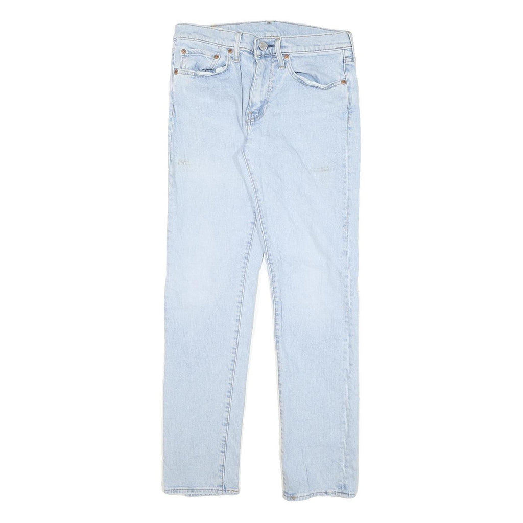 LEVI'S 511 Mens Slim Light Blue Denim Jeans W28 L30 Zip Classic Fit