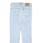 LEVI'S 511 Mens Slim Light Blue Denim Jeans W28 L30 Zip Classic Fit