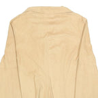 LOI COF OUE Womens Beige Long Sleeve Shirt M Tie Front Casual