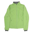 COLUMBIA Womens Green Jacket L Polyester Plain Zip Sports Outdoor Activewear