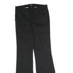 DICKIES Mens Cotton Black Regular Fit Straight Leg Trousers W28 L30 Workwear
